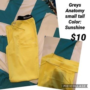 Greys Anatomy Scrubs Size: small tall